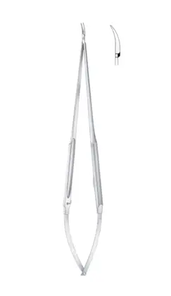 13-0079-23 Micro Needle Holder Curved