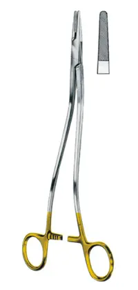13-0309-20 Needle Holder With Tungsten Crabide Inserts