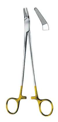 13-0385-20 Needle Holder With Tungsten Crabide Inserts
