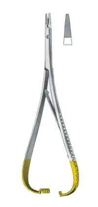 13-0426-20 Needle Holder With Tungsten Crabide Inserts