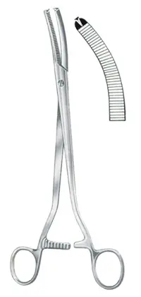 9-0590-24 Hysterectomy Clamps and Vaginal Forceps